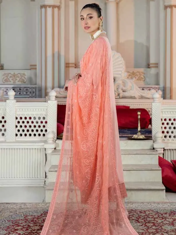 Tehzeeb by Riaz Arts Embroidered Swiss Voil 3Pcs