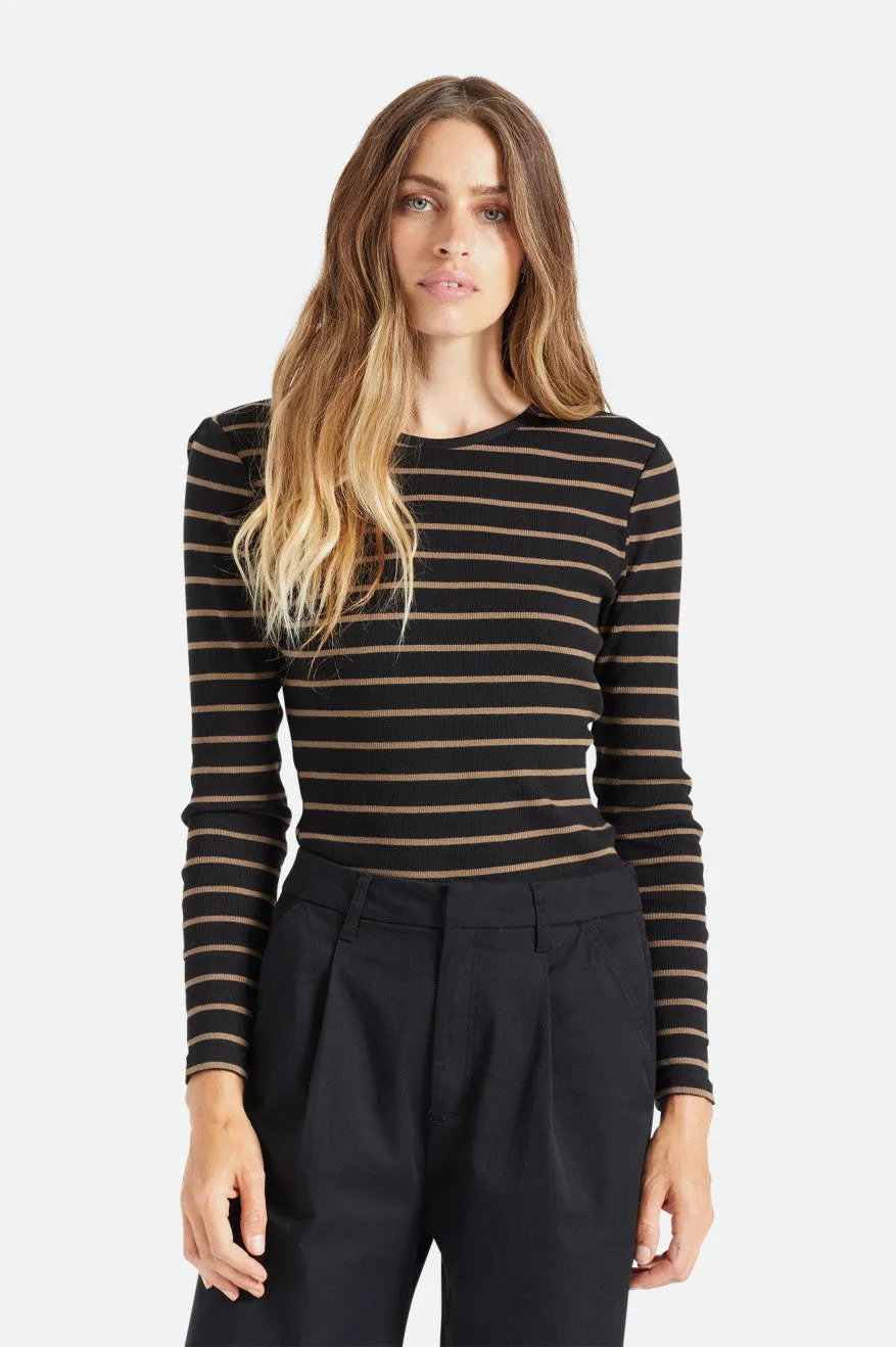 Tennessee L/S - Black/Pine Bark