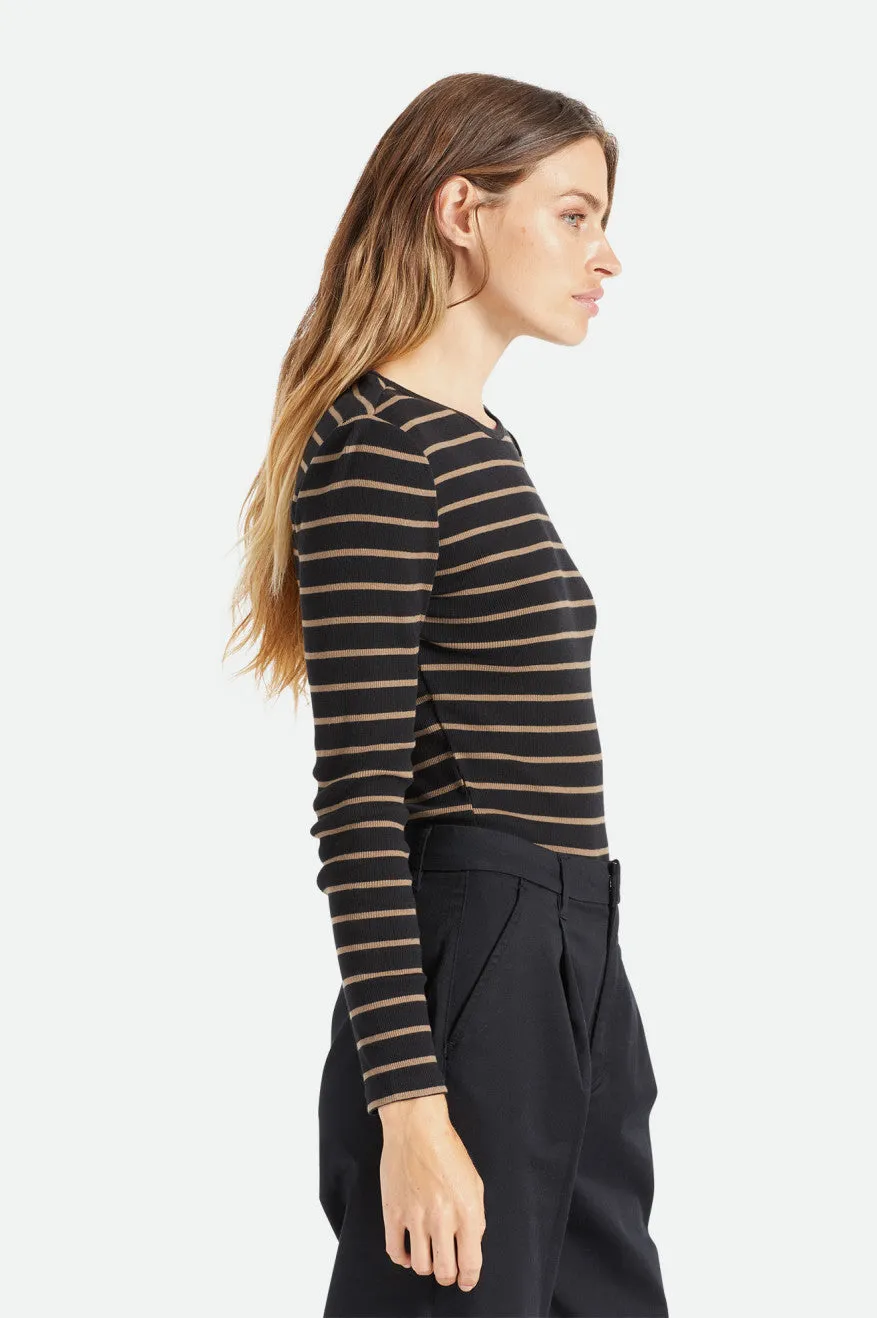 Tennessee L/S - Black/Pine Bark