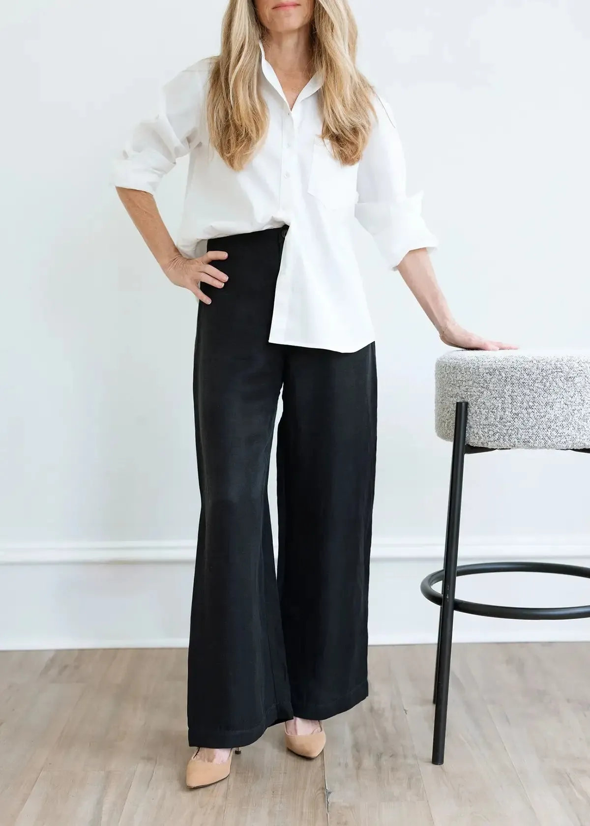 The Ana Pant in Black