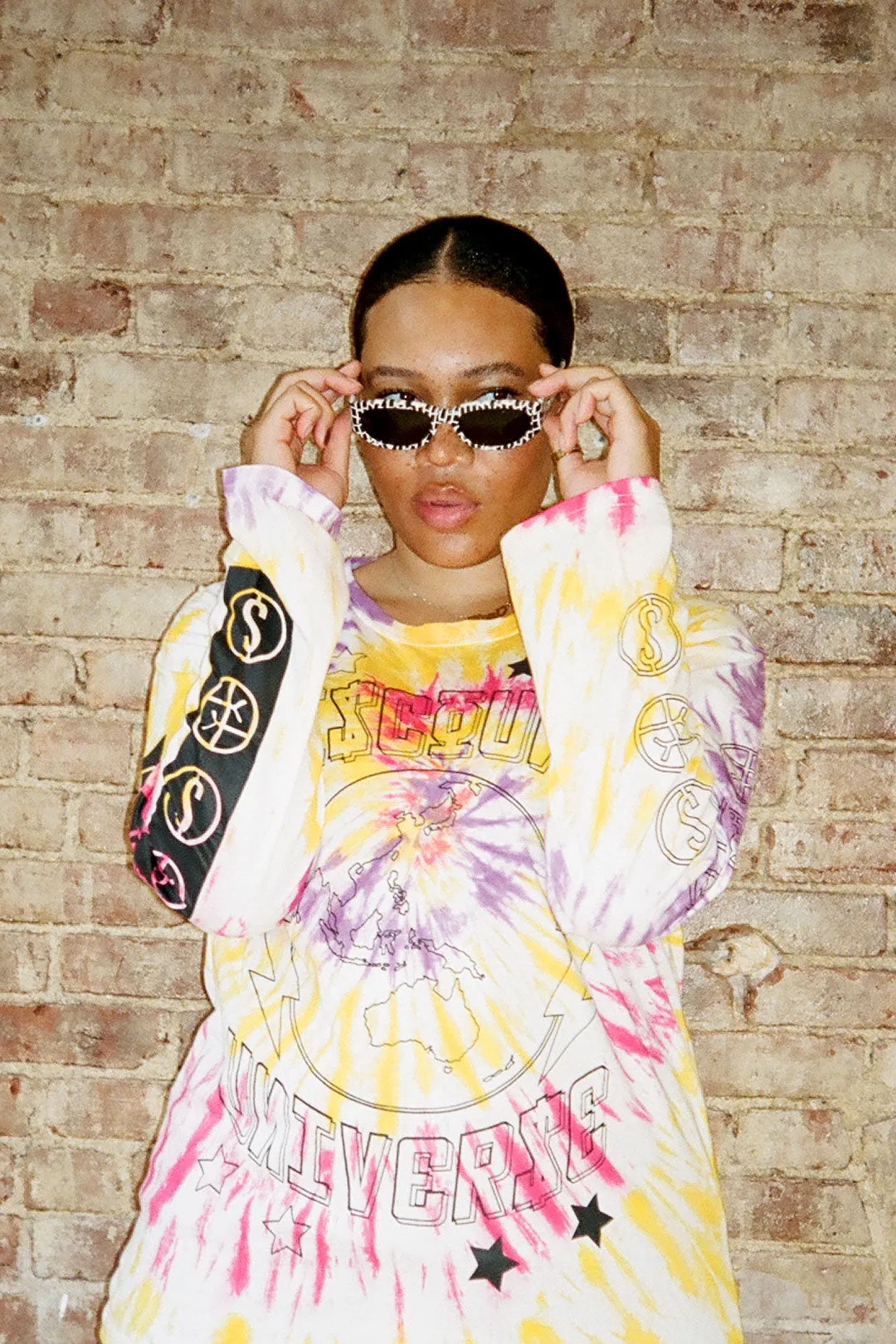 The World is Yours Tie-Dye Tee