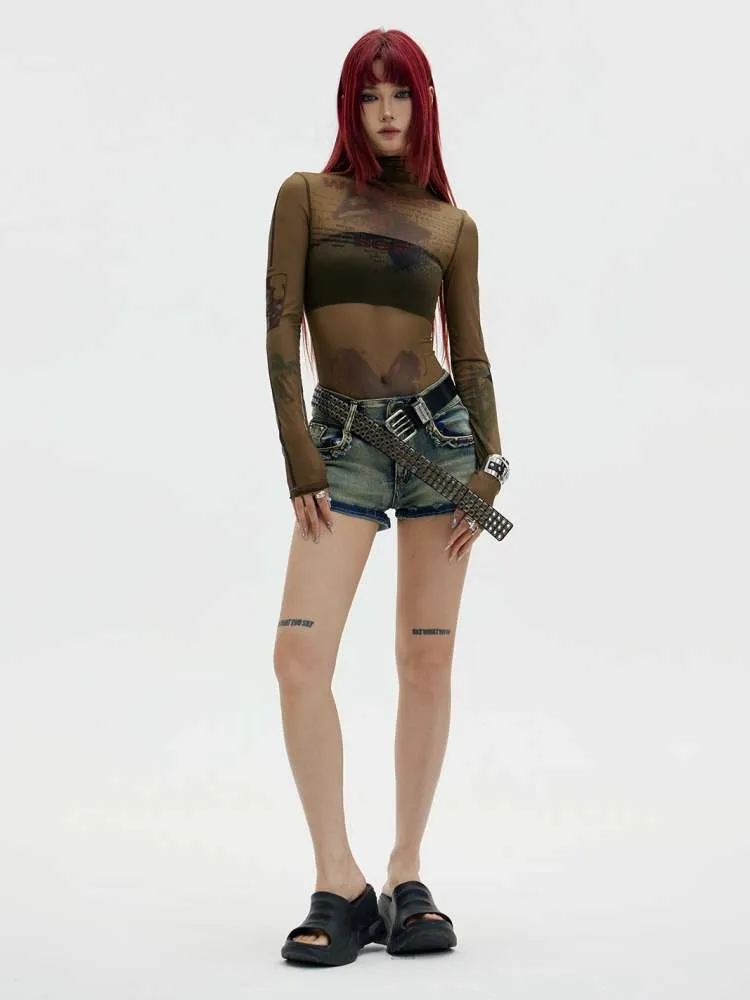 Thin Tight High Neck Bottoming Shirt【s0000006746】