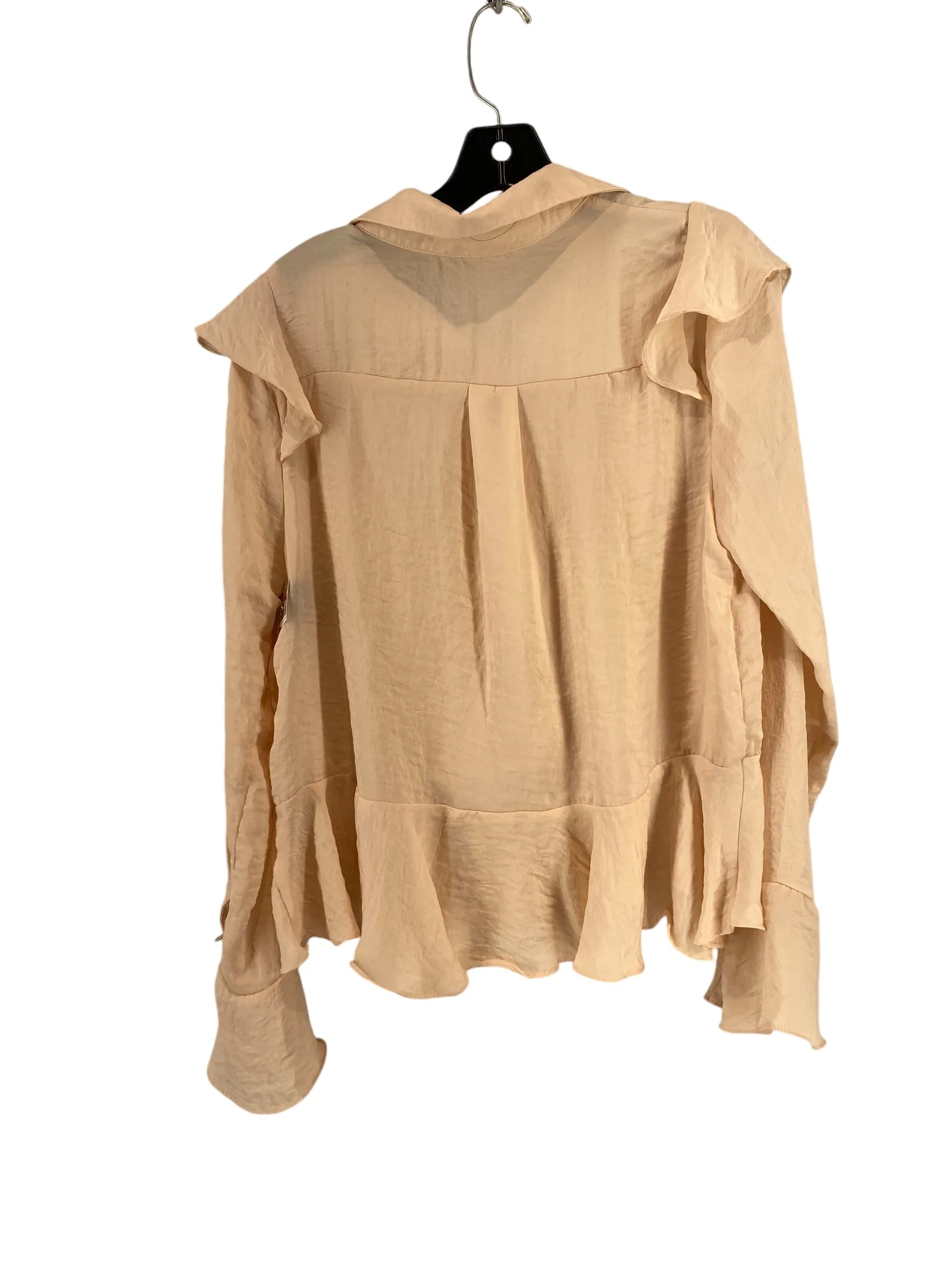 Top Long Sleeve By Endless Rose In Pink, Size: L