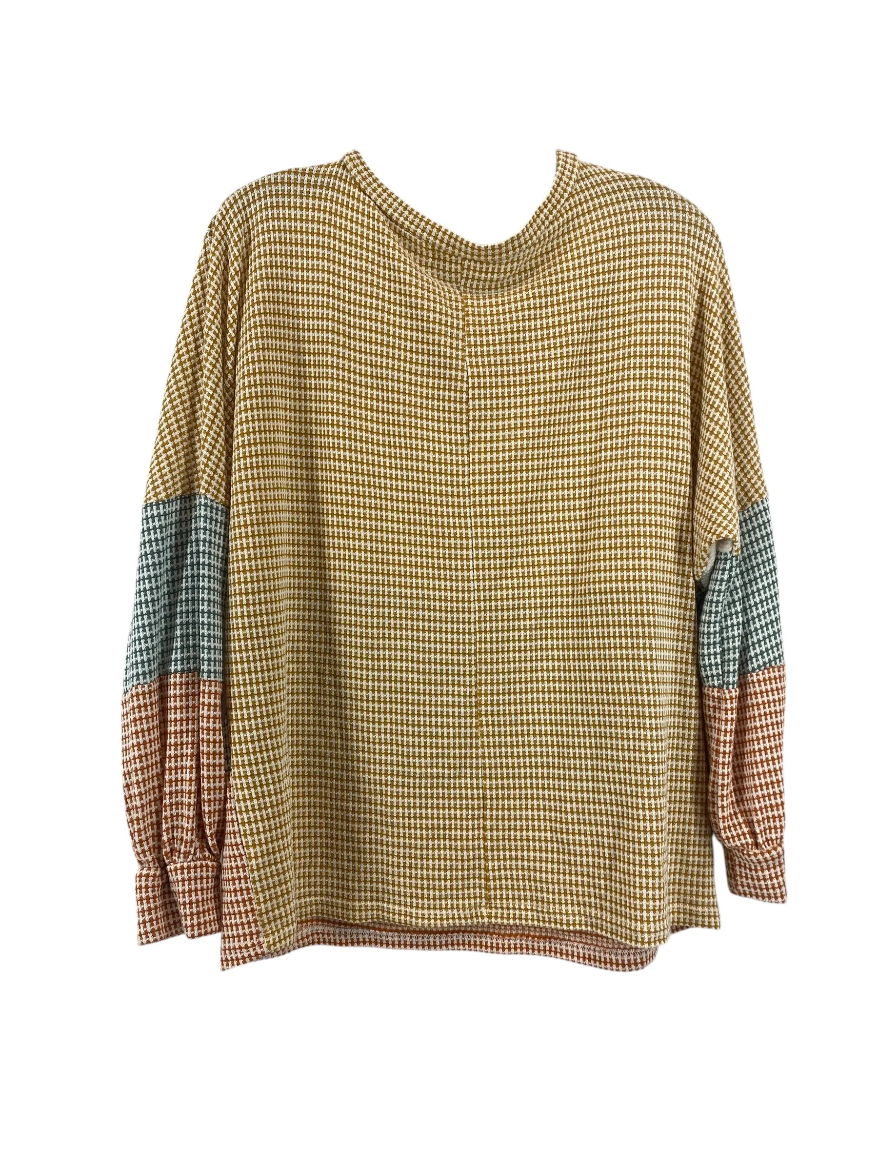 Top Long Sleeve By Haptics In Multi-colored, Size: M
