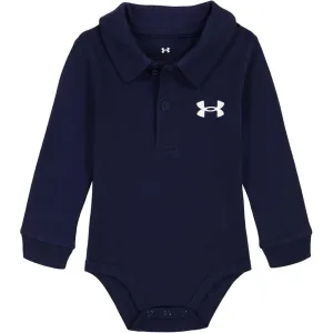 Under Armour Baby Boys' Long Sleeve Polo Bodysuit - Midnight Navy