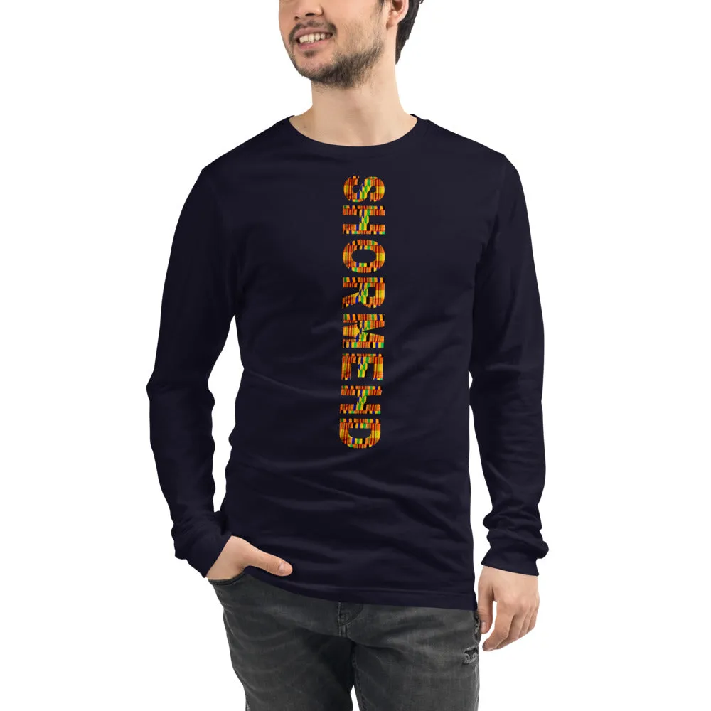 Unisex SHORMEHD Kente Long Sleeve T-shirt