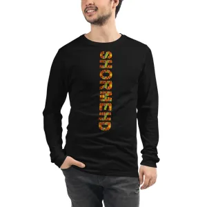 Unisex SHORMEHD Kente Long Sleeve T-shirt