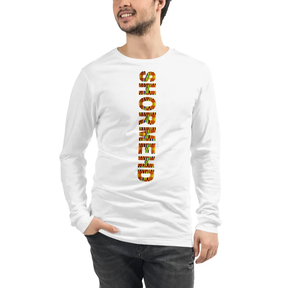 Unisex SHORMEHD Kente Long Sleeve T-shirt