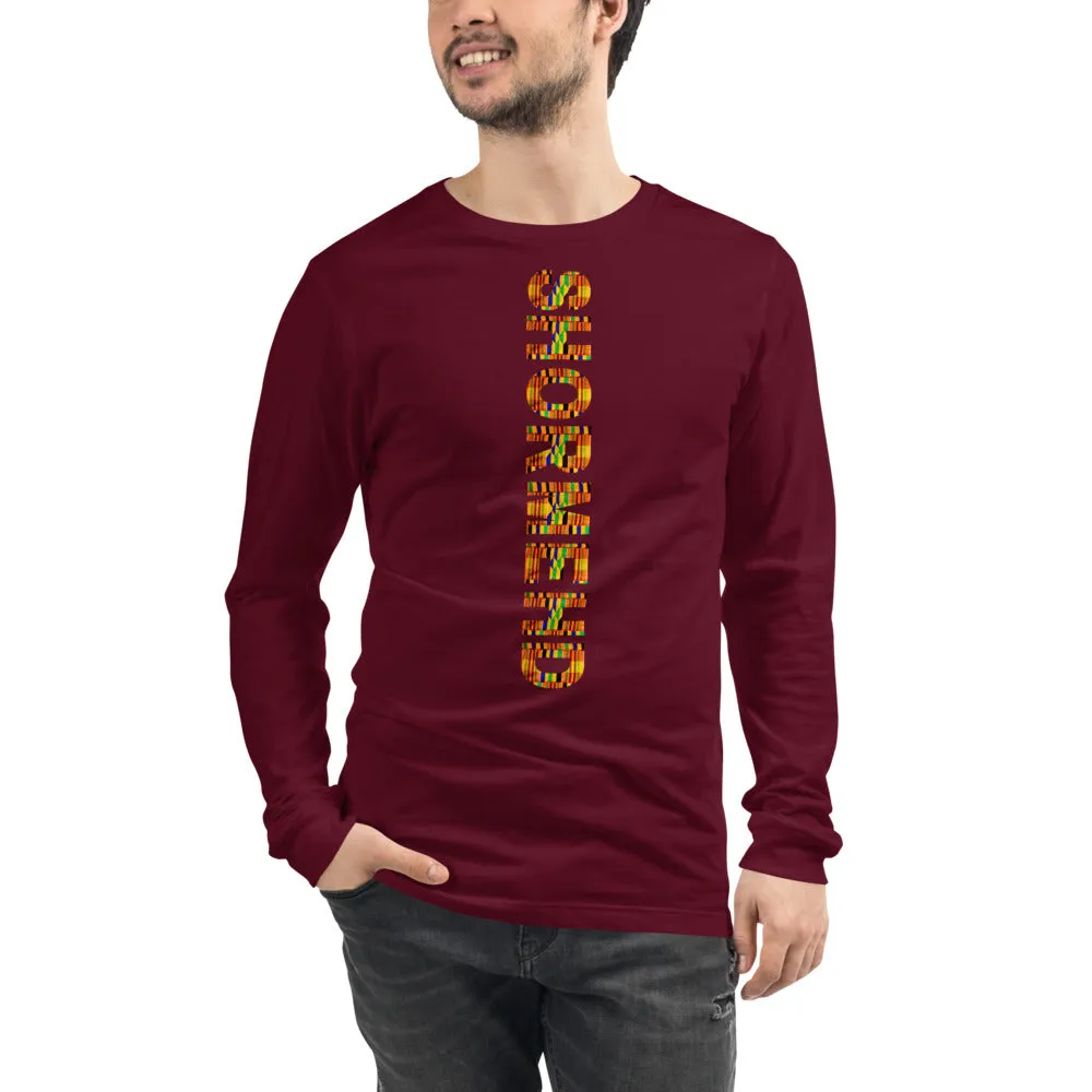 Unisex SHORMEHD Kente Long Sleeve T-shirt