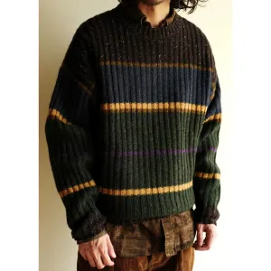 Vintage Wool Stripe Sweater