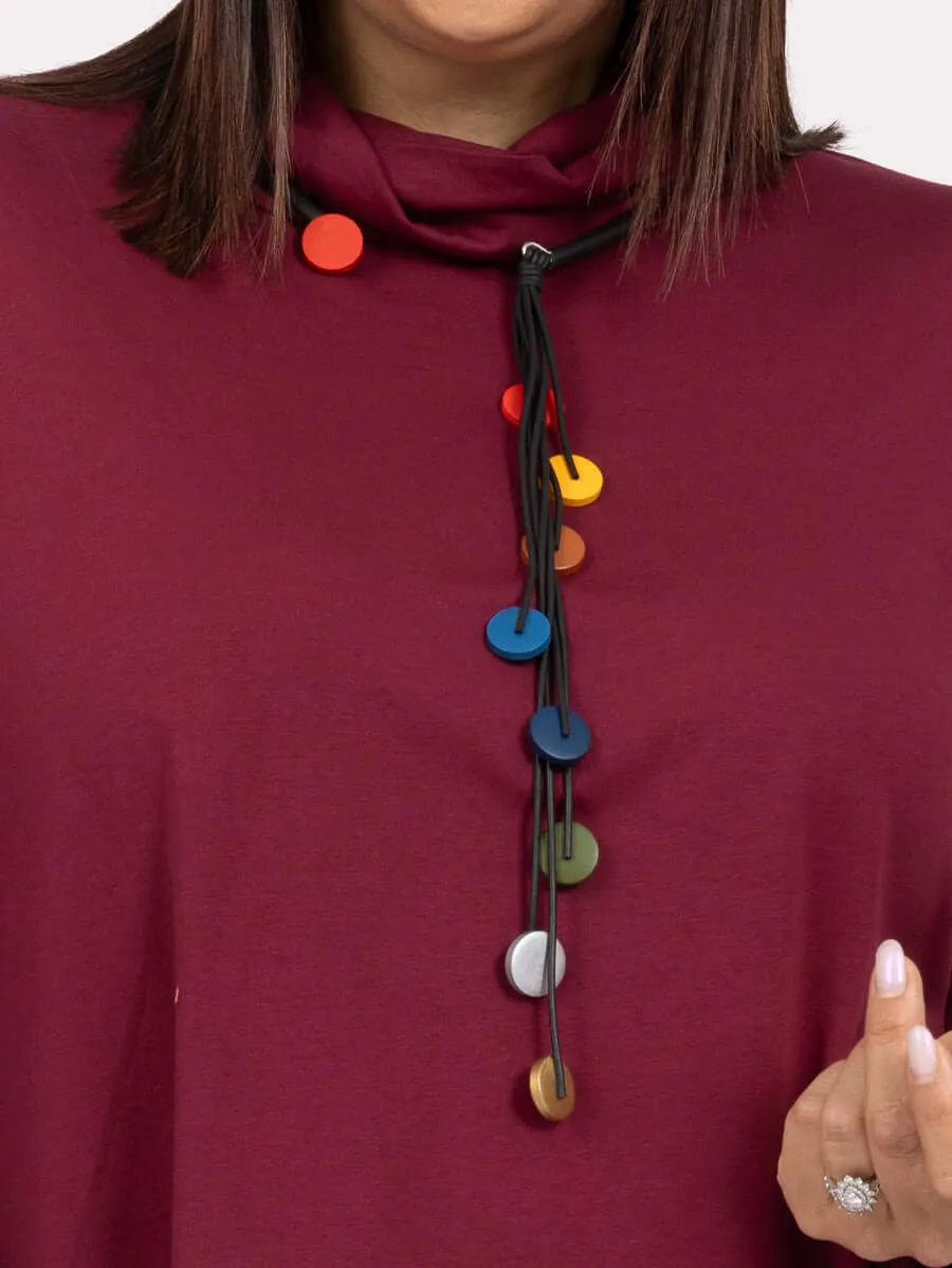 Waterfall Necklace - Multi Coloured