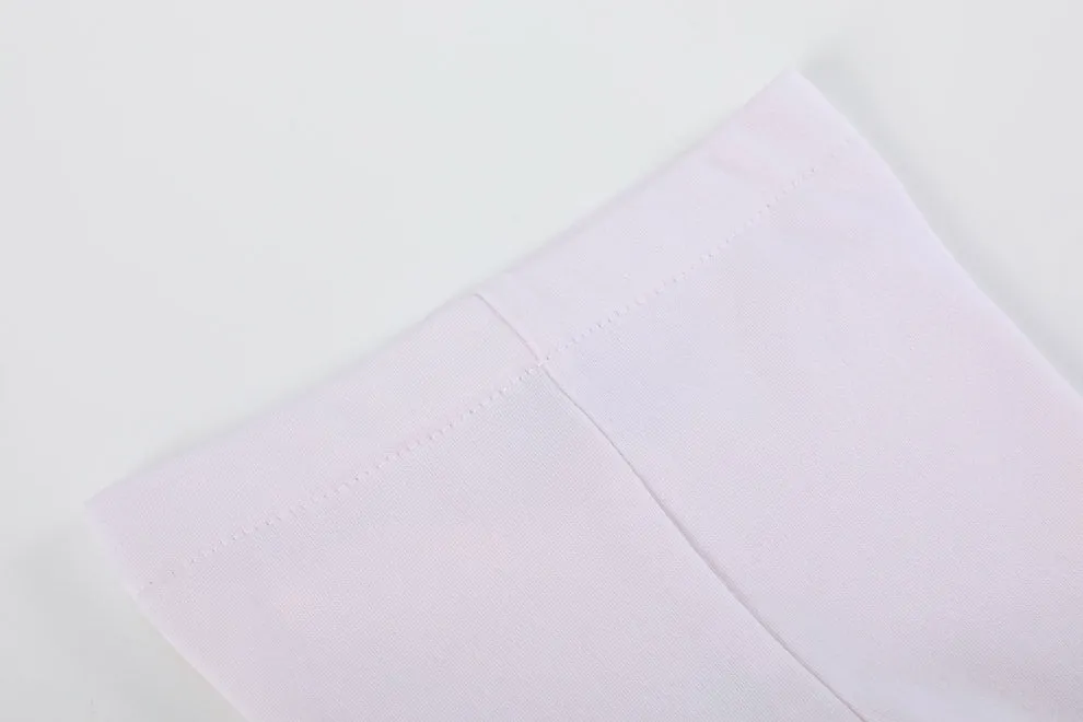 White and Pink Girls Dress Undershorts