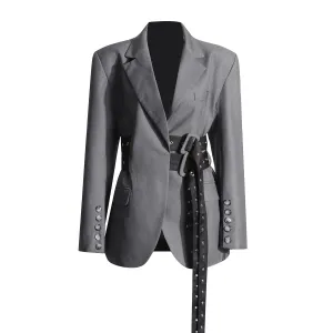 Winter Clothing Factory Double Breasted Dress Blazers for Women