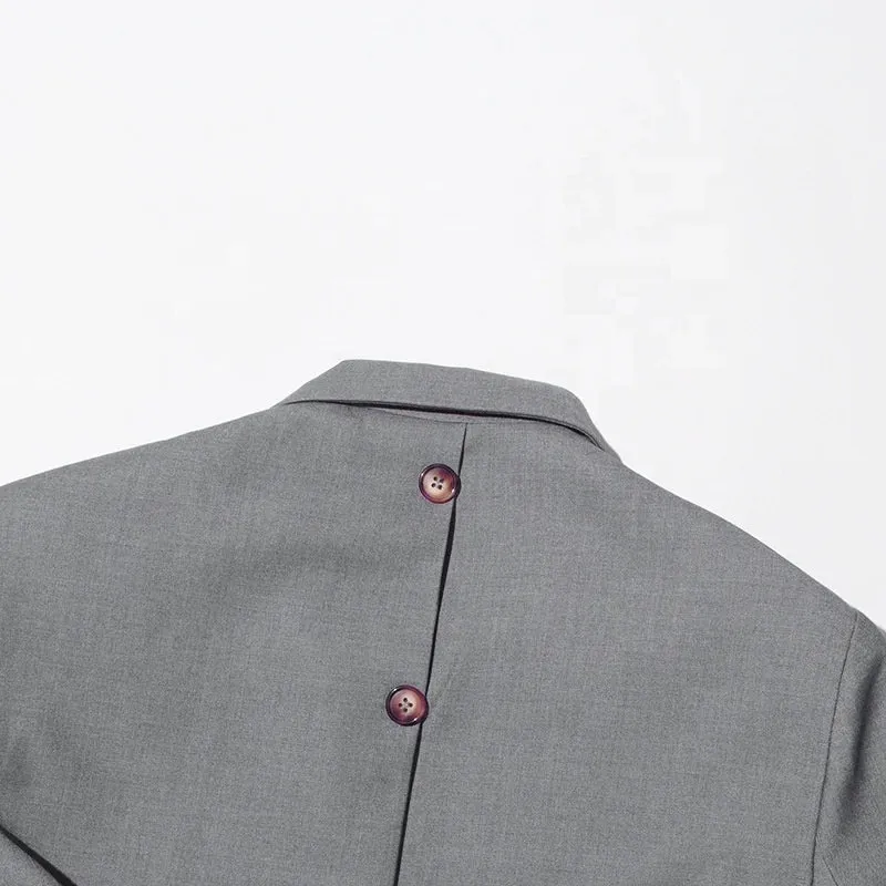 Winter Clothing Factory Double Breasted Dress Blazers for Women