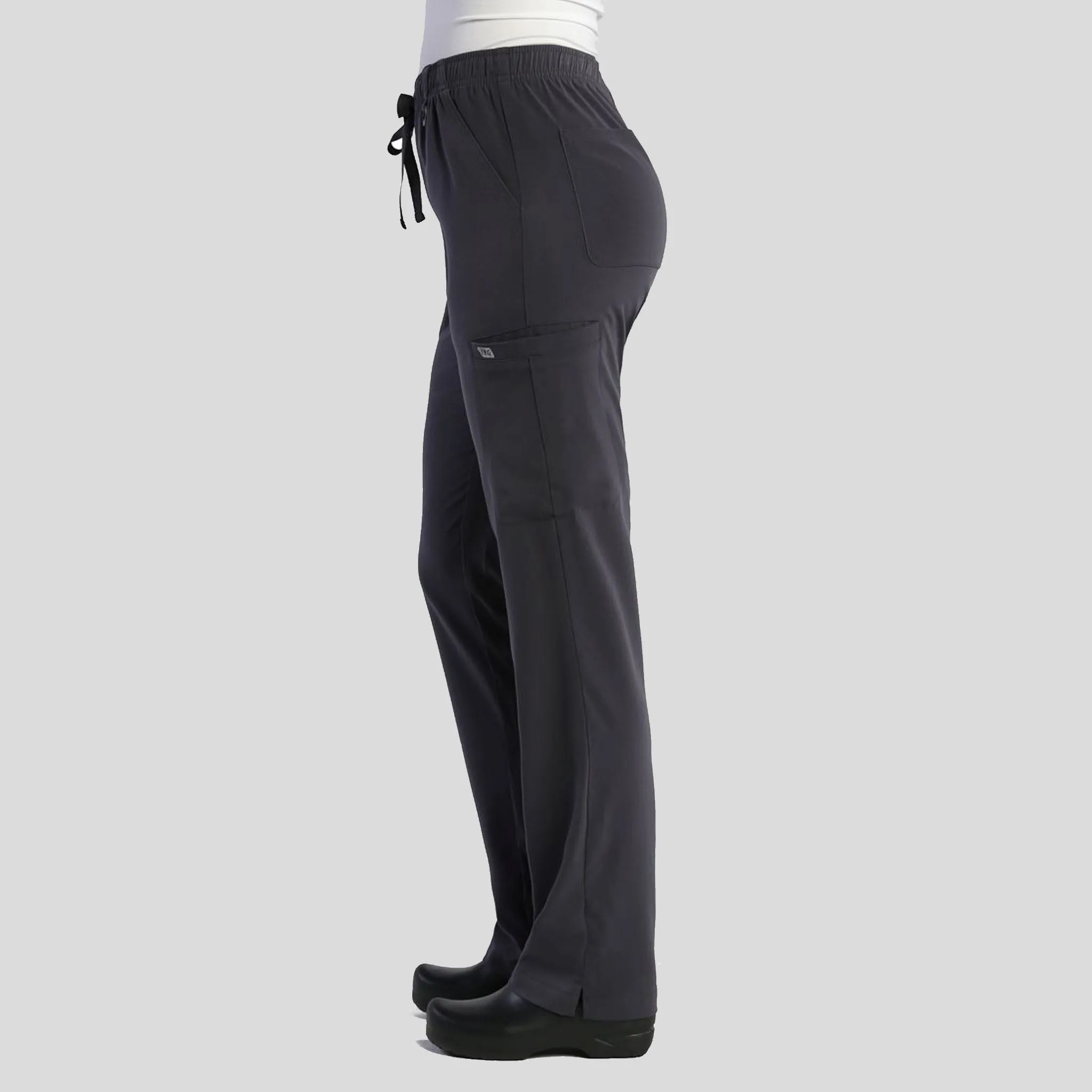 Women’s Elastic Waist Pant | Pewter