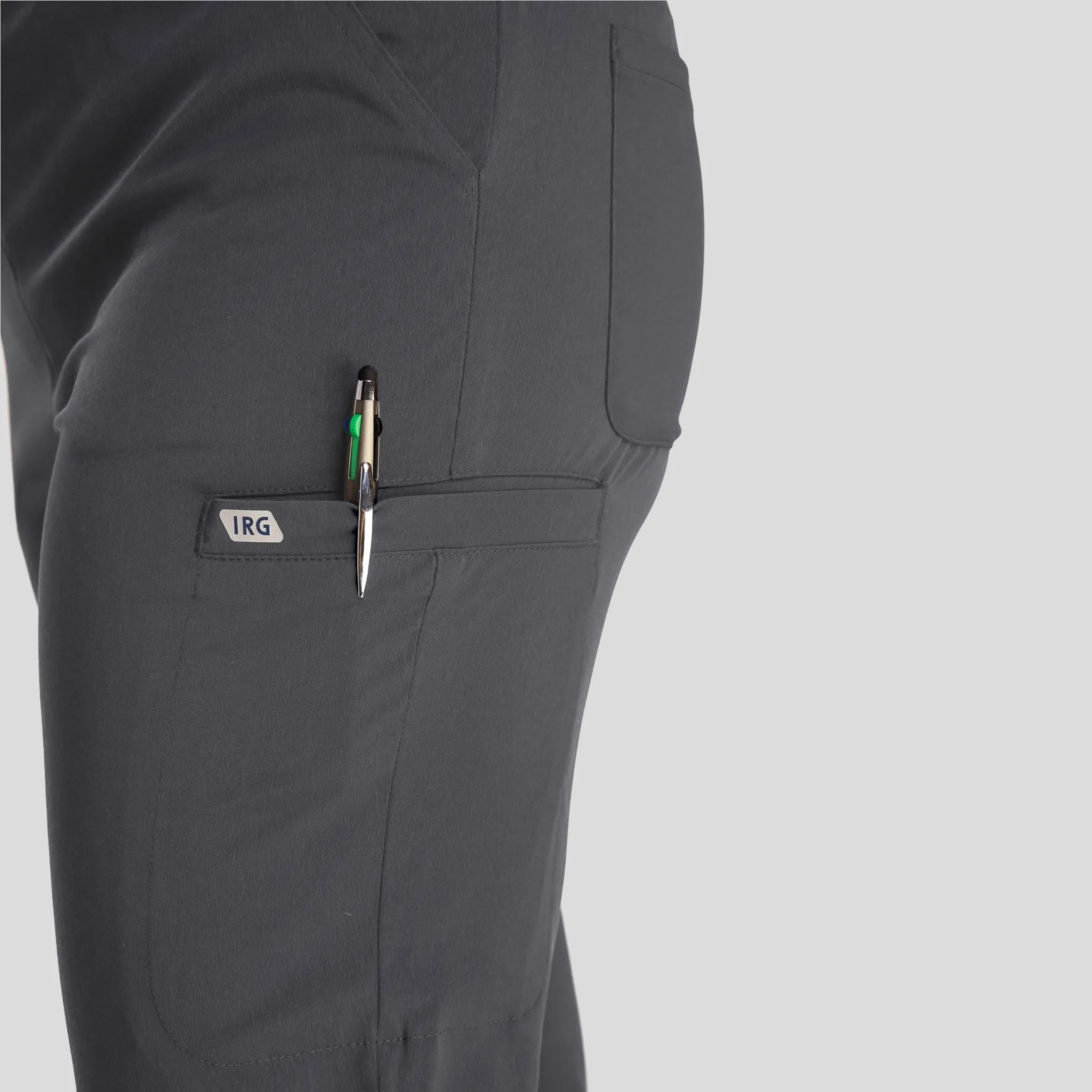Women’s Elastic Waist Pant | Pewter