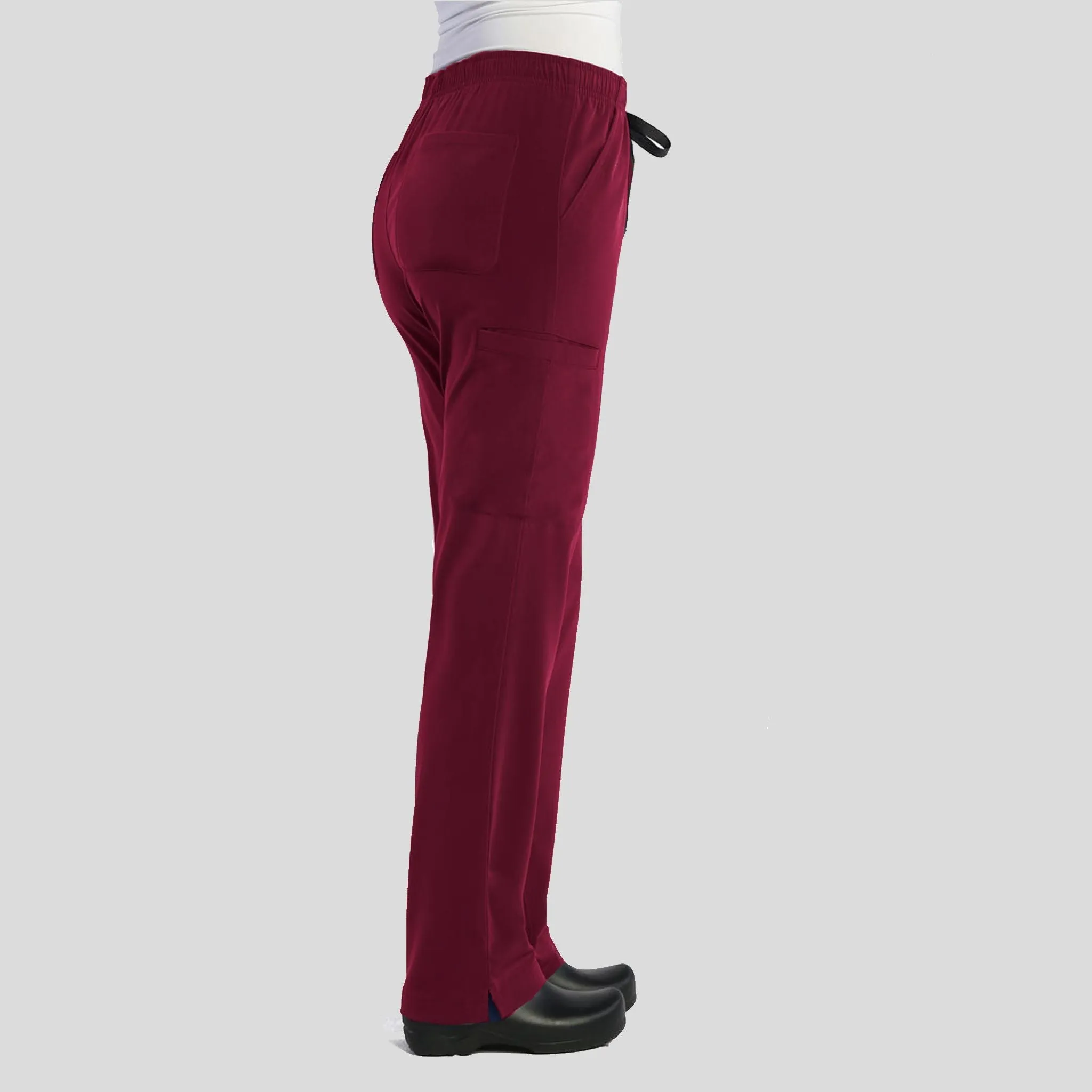 Women’s Elastic Waist Pant | Wine