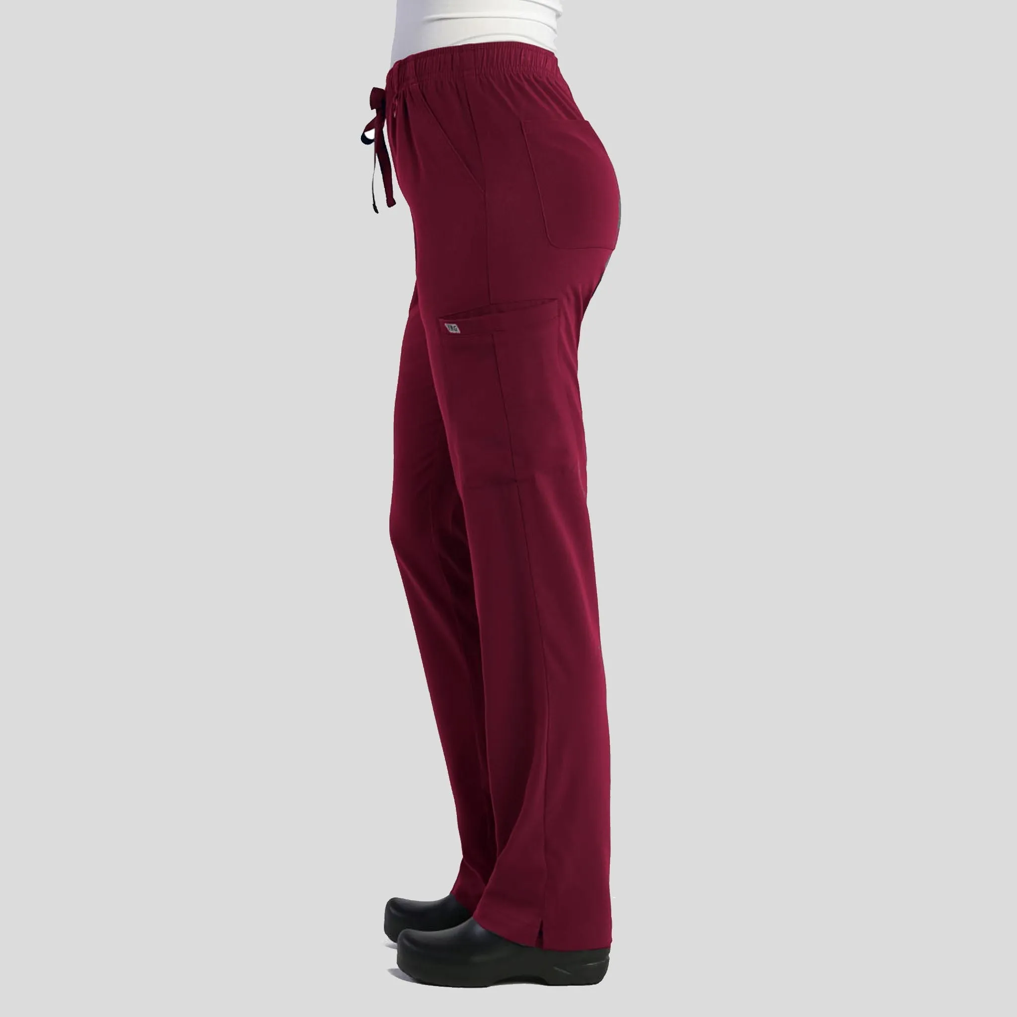 Women’s Elastic Waist Pant | Wine