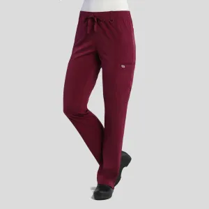 Women’s Elastic Waist Pant | Wine