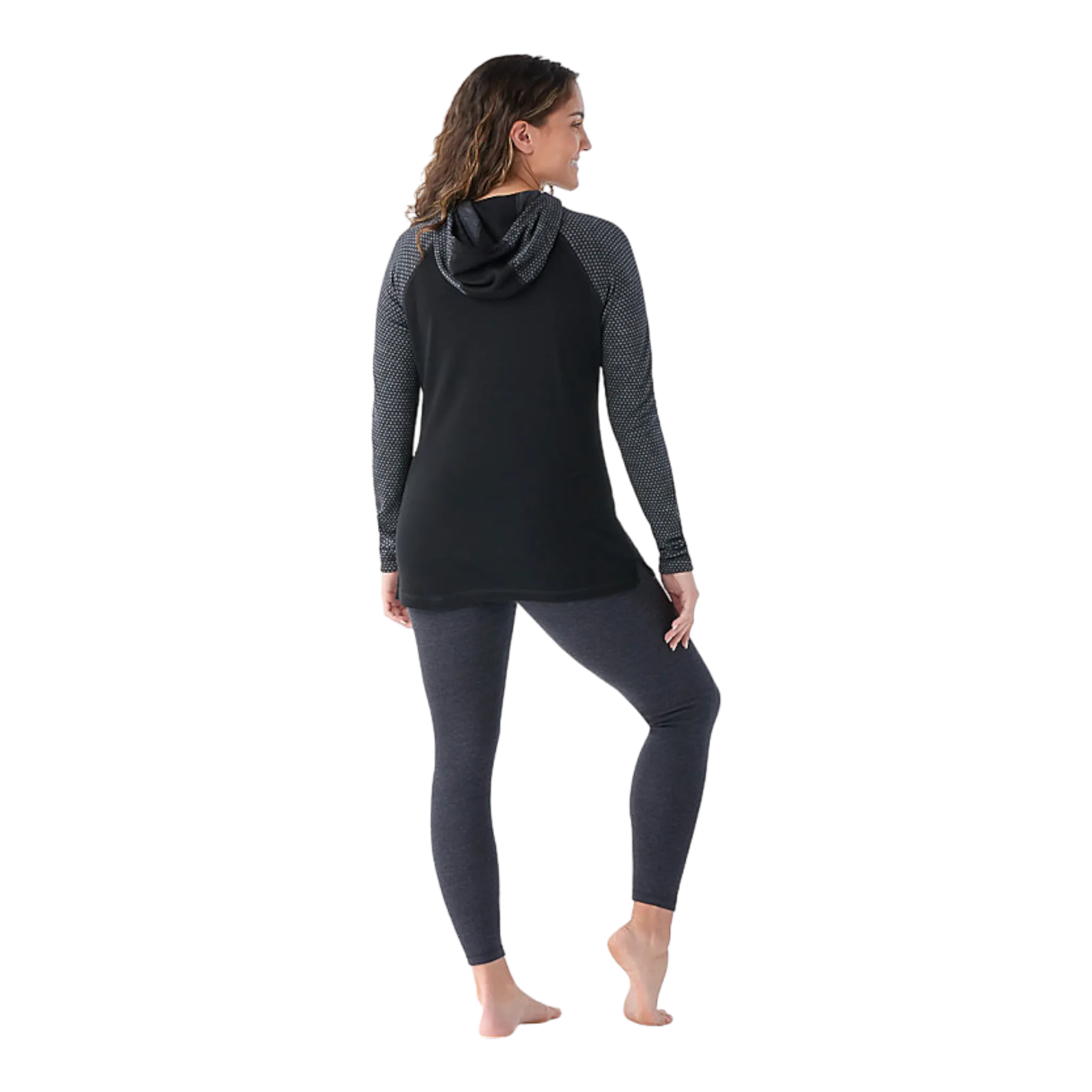 Women's Thermal Drape Neck Hoodie