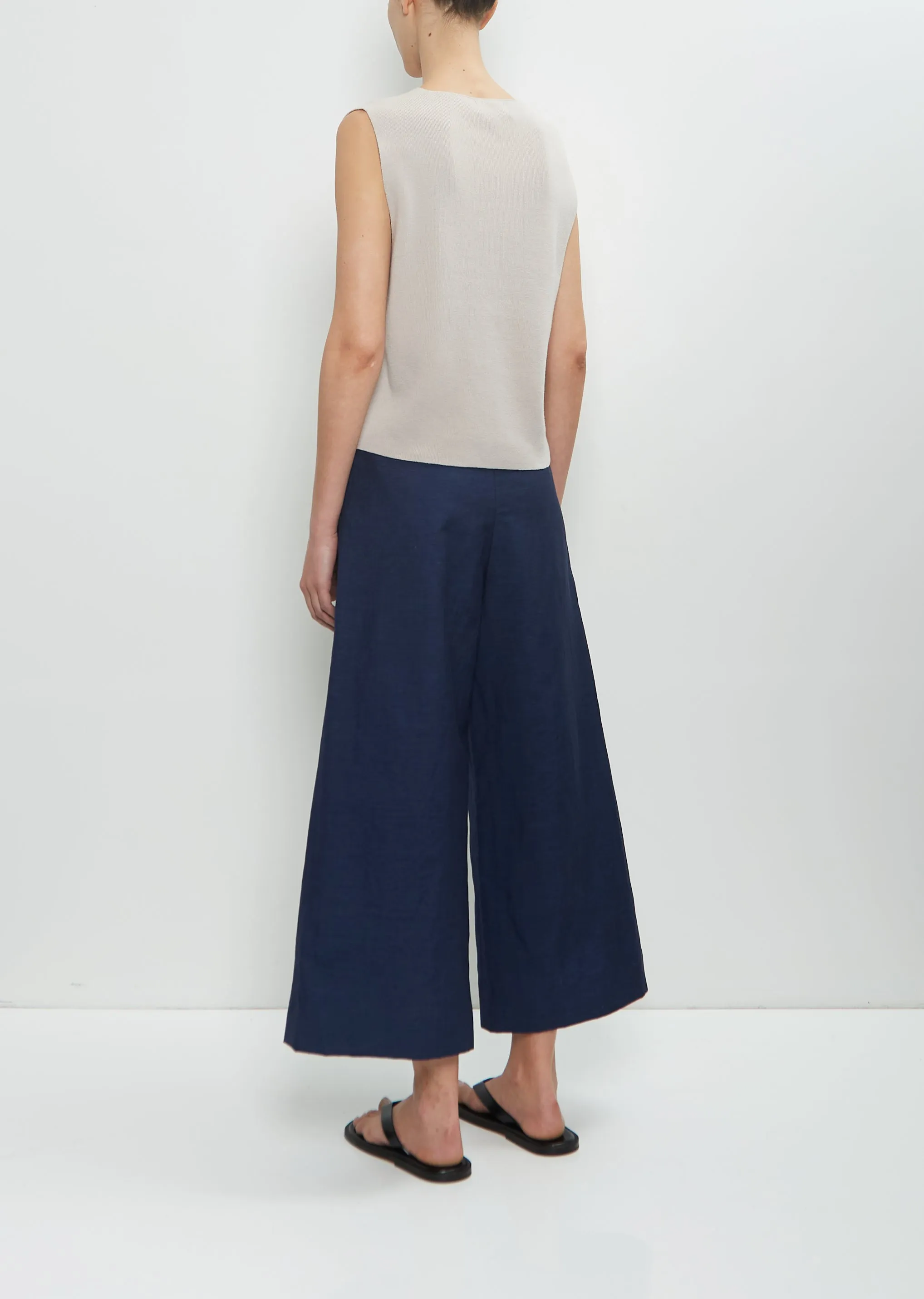 Wool Ribbed Waistcoat