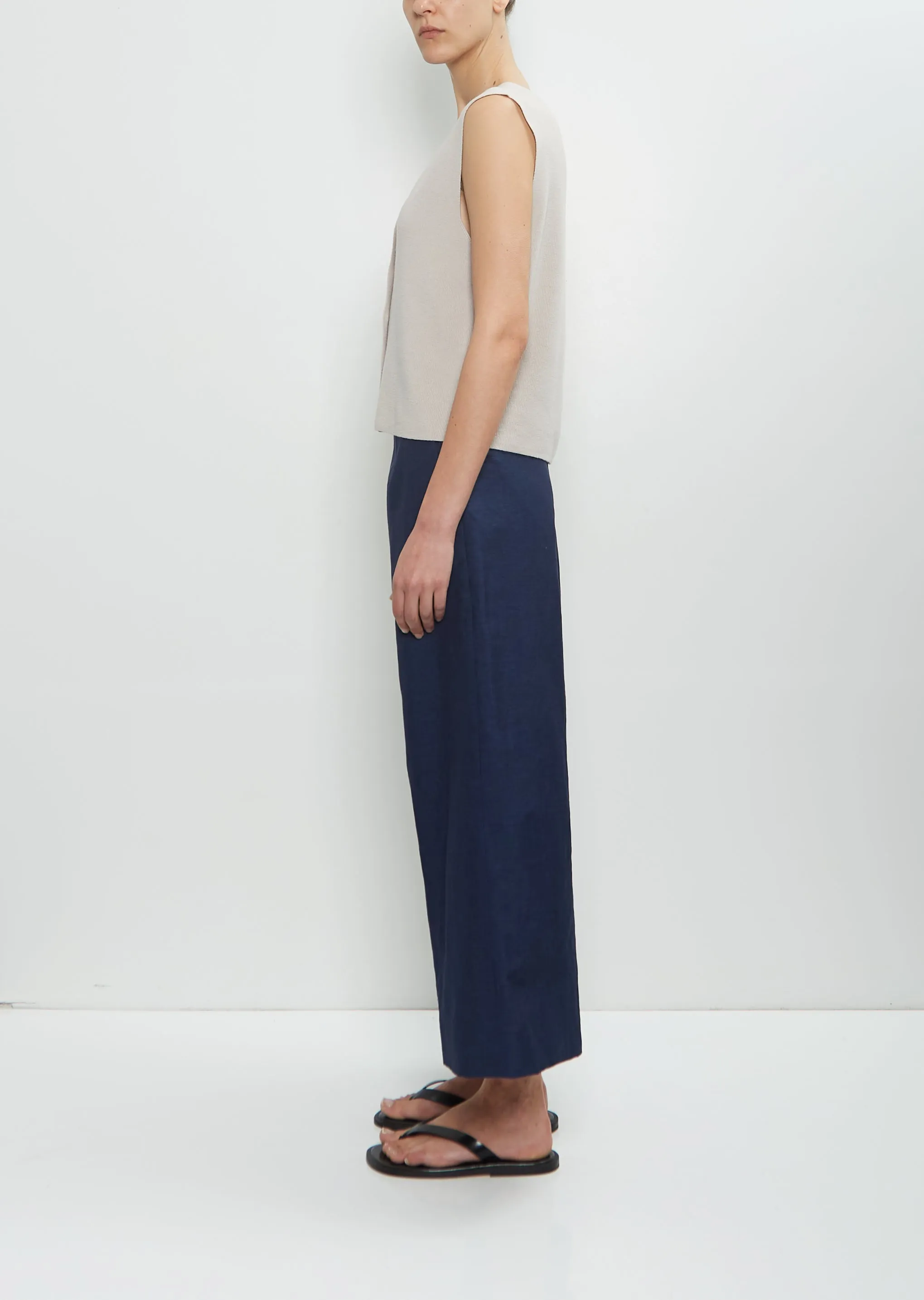 Wool Ribbed Waistcoat