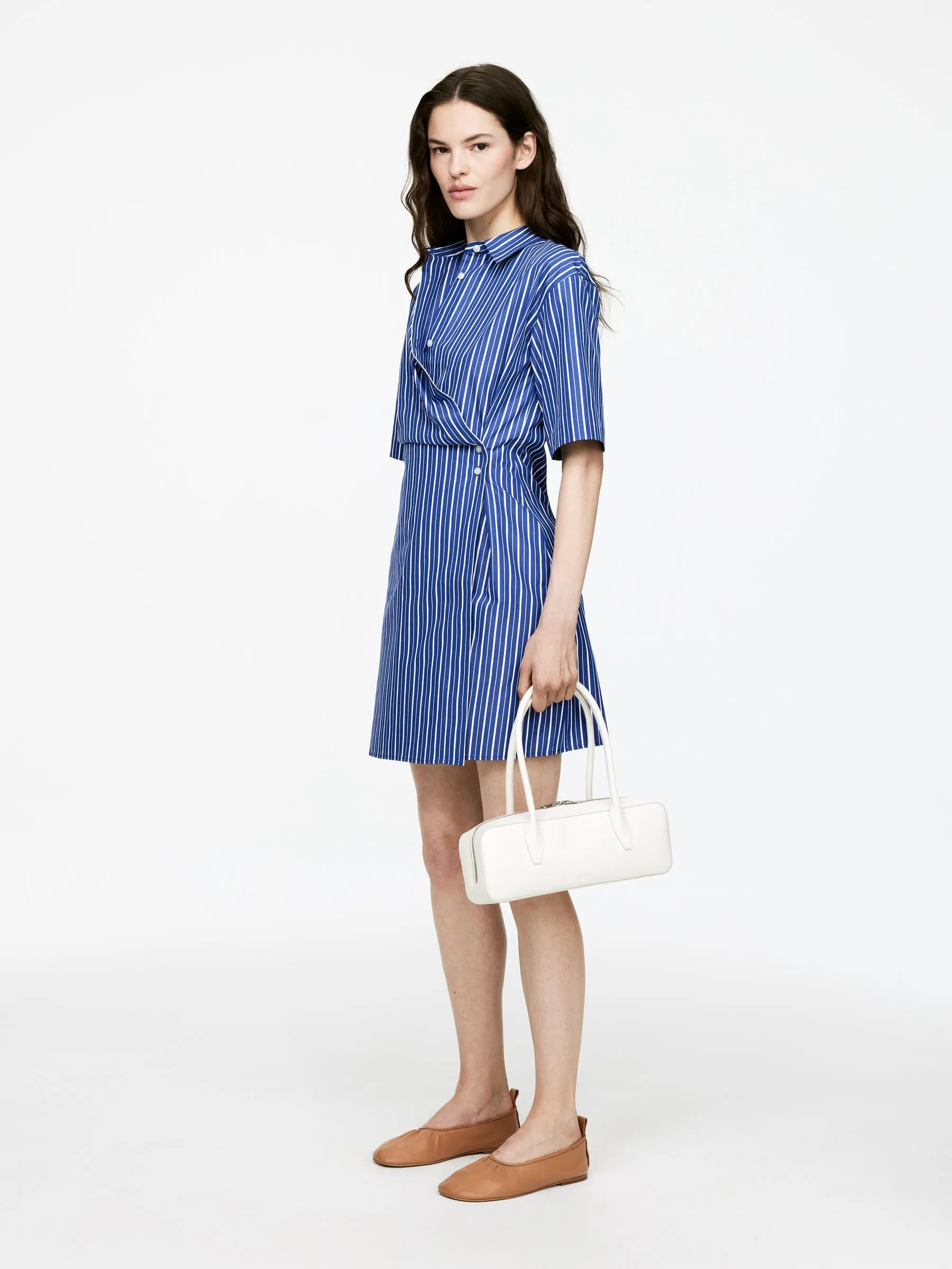 Wrap Shirt Dress
