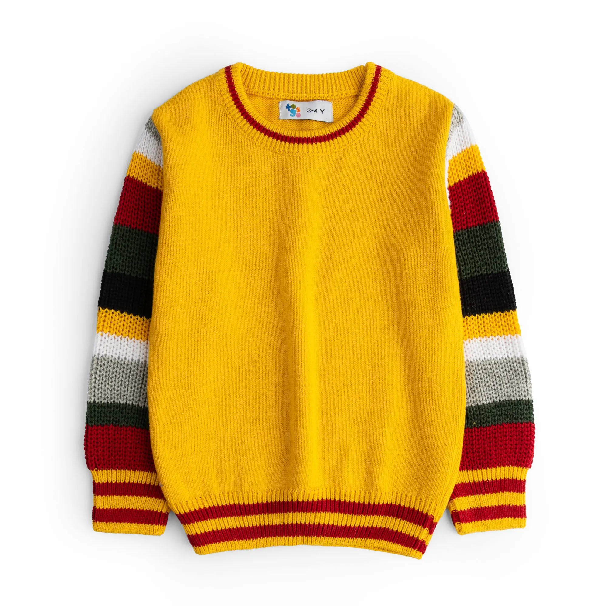 Yellow wool Sweater
