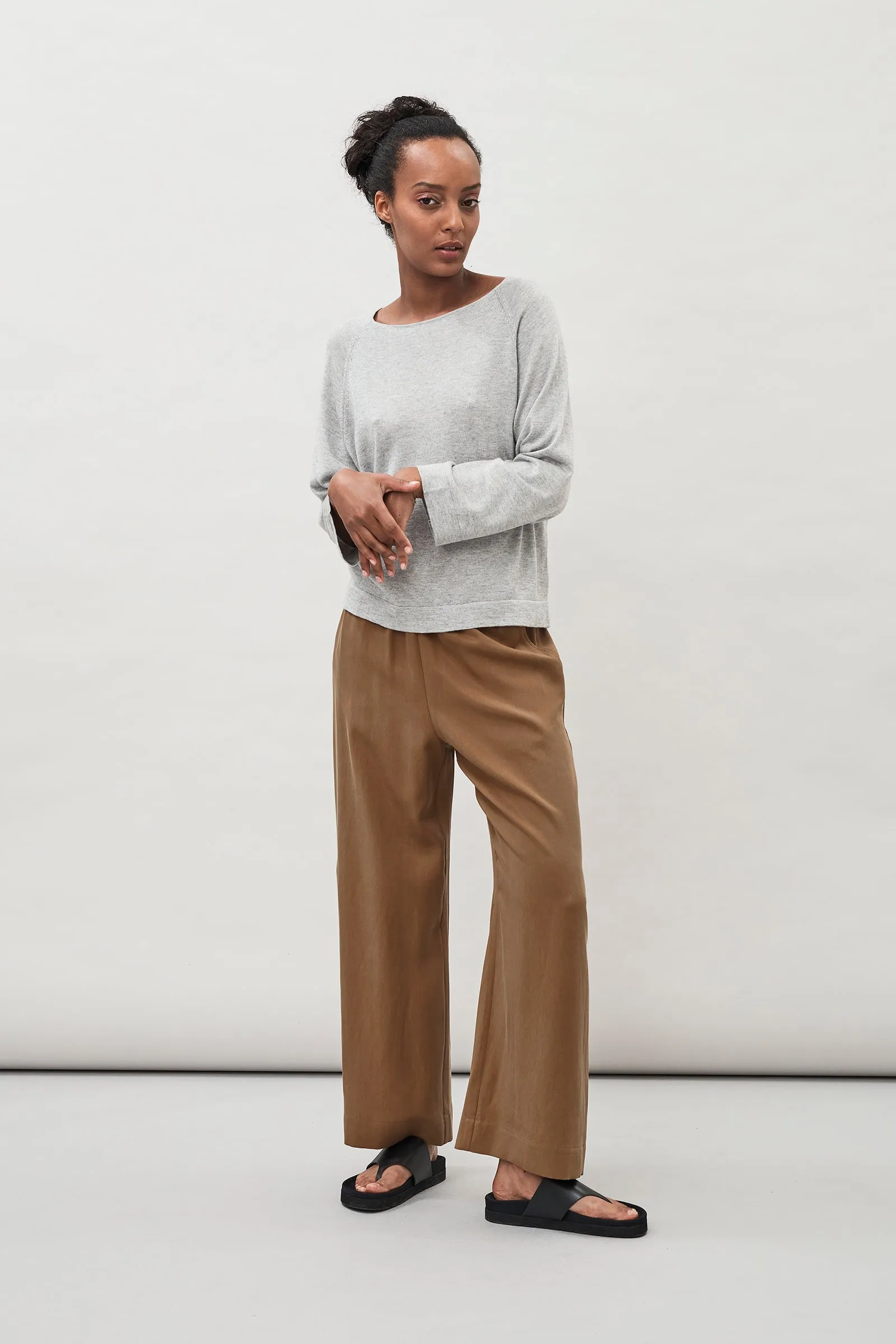 Yvonne Silk Cashmere Top