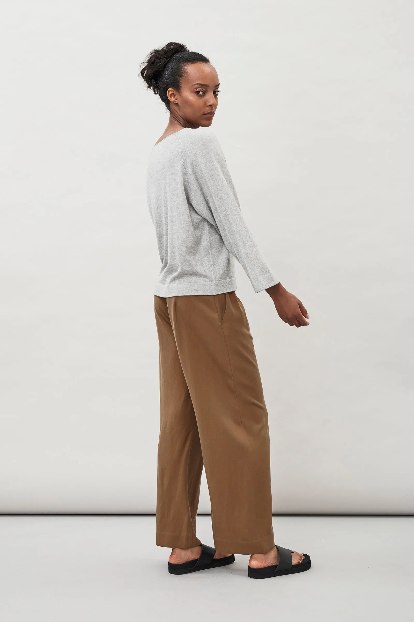 Yvonne Silk Cashmere Top