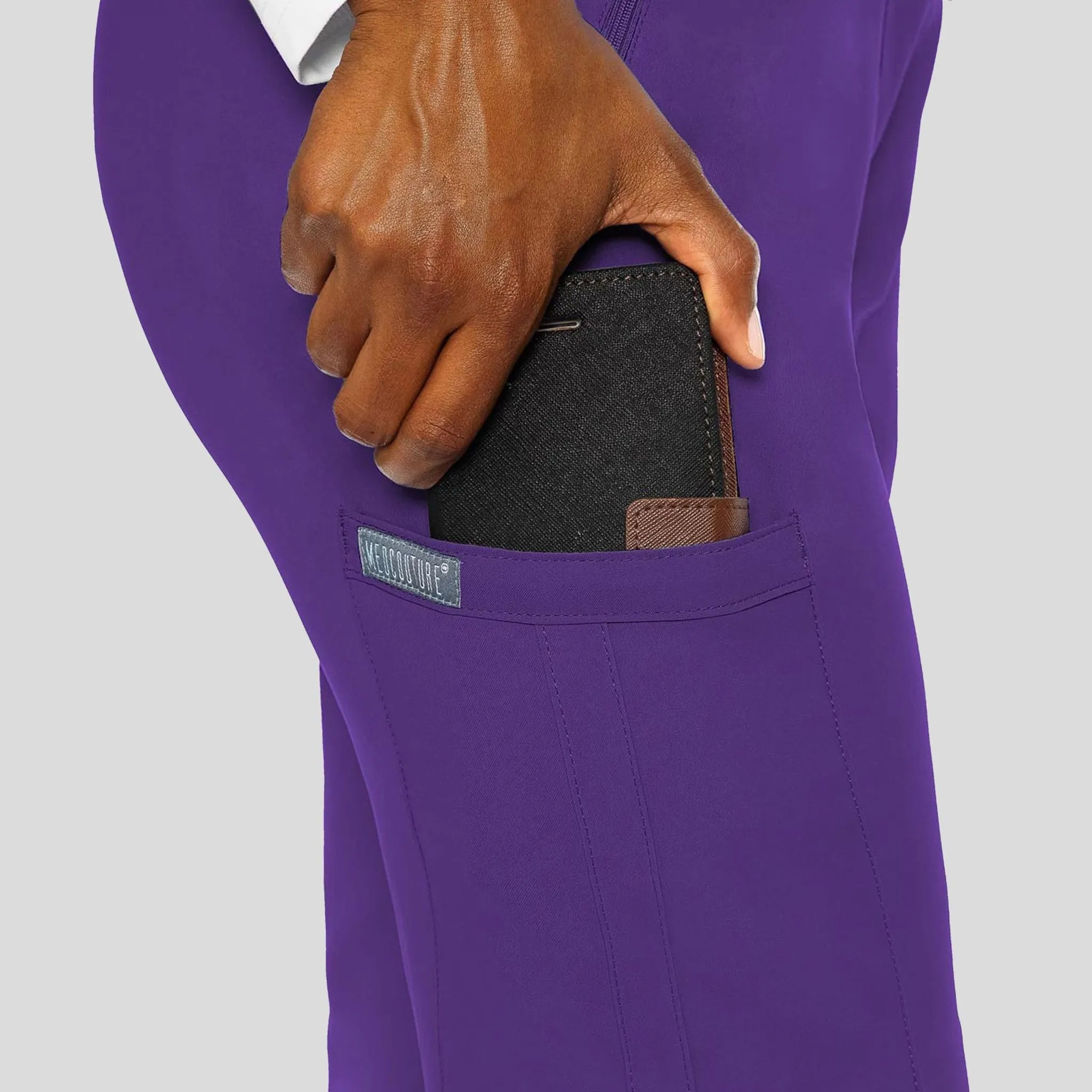Zipper Pant | Grape